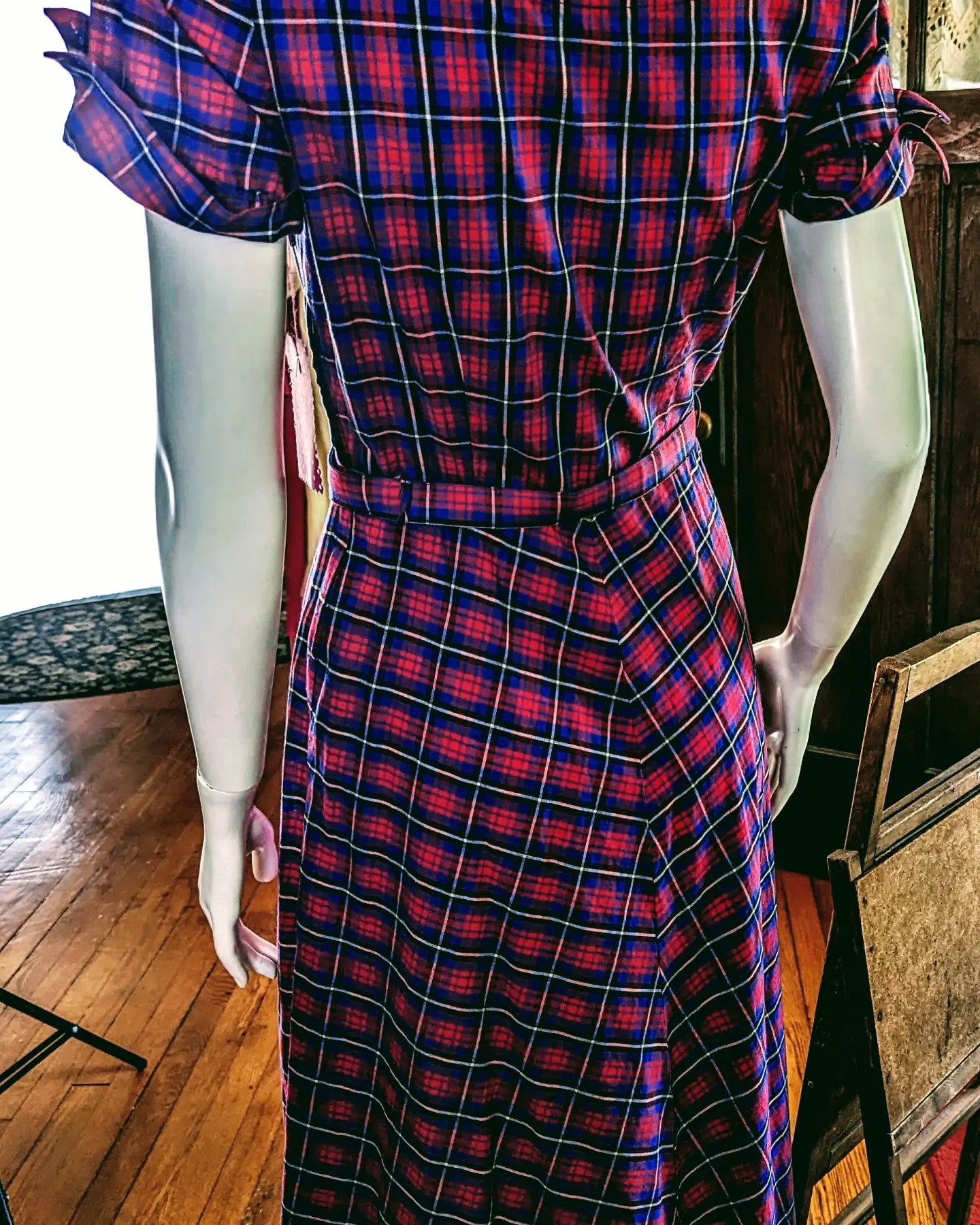 1950s Girl Next Door Fit & Flare Dress